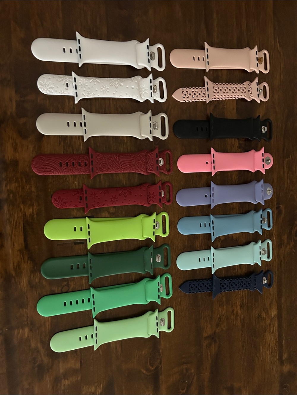 Assorted Silicone Watch Bands - Multiple Colors